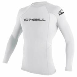 ONEILL Pánské lycrové triko BASIC SKINS CREW, dlouhý rukáv POUZE 3XL bílá (VÝPRODEJ)