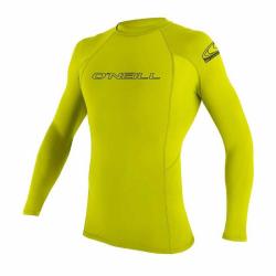 ONEILL Pánské lycrové triko BASIC SKINS CREW, dlouhý rukáv POUZE 3XL bílá (VÝPRODEJ)