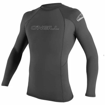 ONEILL Pánské lycrové triko BASIC SKINS CREW, dlouhý rukáv POUZE L černá (VÝPRODEJ)