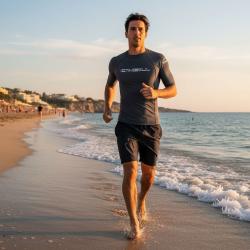 ONEILL Pánské lycrové triko BASIC SKINS CREW, krátký rukáv