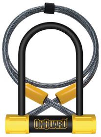 Onguard zámok Bulldog podkova 90x175x13 mm + lanko 1200x10 mm