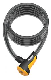 Onguard zámok lanko 1200x8 mm oranžový 2 kľúče