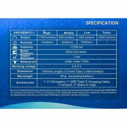 Orcatorch Svietidlo DC710 3000 lm