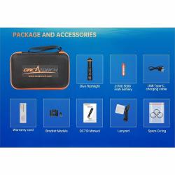 Orcatorch Svietidlo DC710 3000 lm