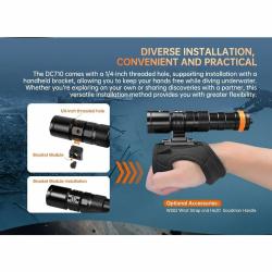 Orcatorch Svietidlo DC710 3000 lm