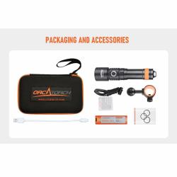 Orcatorch Video svítilna D710V 2000 lm