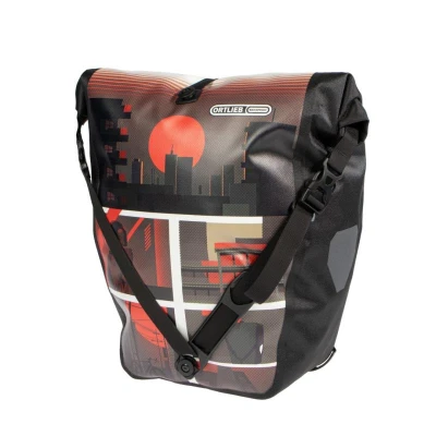 Ortlieb Back-roller Design vodotěsná zadní brašna - 1 kus + Ortlieb upevňovací pásek