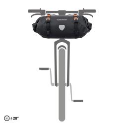 Ortlieb Handlebar-Pack Flex 9 l brašna na řídítka + Ortlieb upevňovací pásek