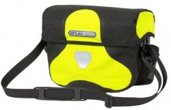 ORTLIEB Ultimate 6M HighVisibility - reflexní řídítková brašna + Mounting Set bez zámku