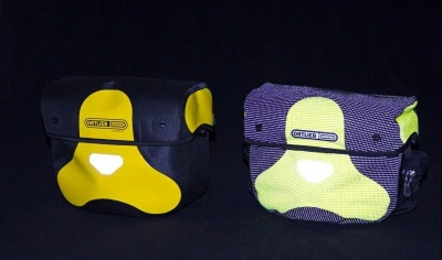 ORTLIEB Ultimate 6M HighVisibility - reflexní řídítková brašna + Mounting Set bez zámku