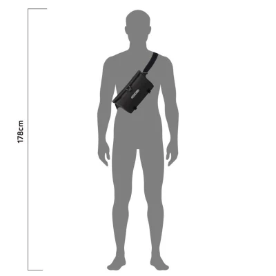 Ortlieb Velo-sling řídítková brašna + Ortlieb upevňovací pásek