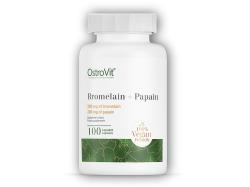 Ostrovit Bromelain + papain 100 kapsúl