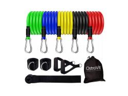 Ostrovit Expander training bands set 5 kusů pásů Ostrovit Expander training bands set 5 kusů pásů
