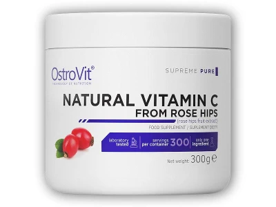 Ostrovit Natural vitamín C from rose hips 500g Ostrovit Natural vitamín C from rose hips 500g