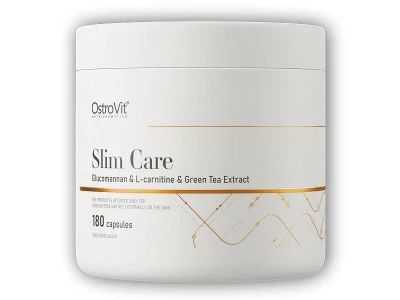 Ostrovit Slim Care Glucomannan + L-Carnitine + Green Tea Extract 180 kapslí