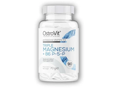 Ostrovit Triple magnesium + B6 P-5-P 90 kapslí Ostrovit Triple magnesium + B6 P-5-P 90 kapslí