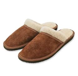 Ovčíno dámské kožené pantofle s ovčí vlnou POUZE EU 41 (VÝPRODEJ)