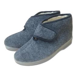 Ovčíno důchodky kotníkové na suchý zip - odlehčené POUZE EU 40 (VÝPRODEJ)