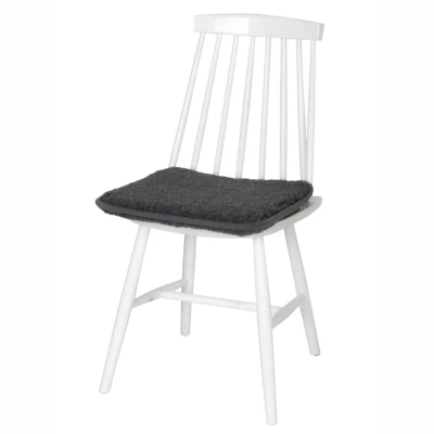 Ovčíno vlněný podsedák jednobarevný, 40 x 40 cm