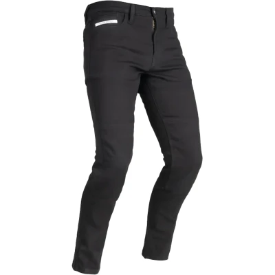 OXFORD Original Approved Super Stretch Jeans AA Slim Fit černé dámské džíny na motorku