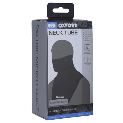OXFORD Deluxe černý nákrčník se syntetickým vláknem