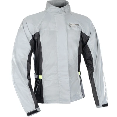 OXFORD Rain Seal reflexní šedá nepromokavá bunda na motorku