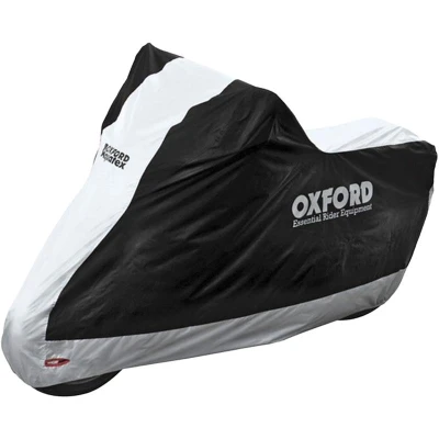 OXFORD Aquatex černo-stříbrná plachta na moto