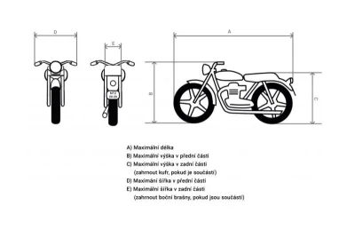 Oxford Plachta na motorku Aquatex Highscreen Scooter
