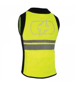 Oxford Reflexní vesta UTILITY BRIGHT TOP, (žlutá fluo/šedá reflexní/černá)