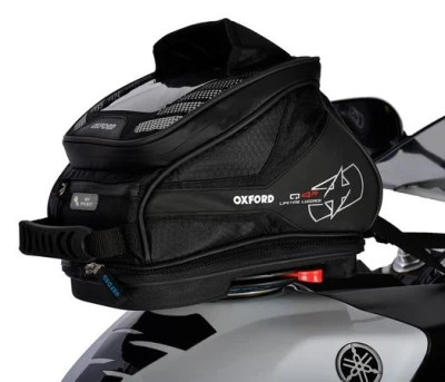 OXFORD Q4R QR černý tankbag na motocykl