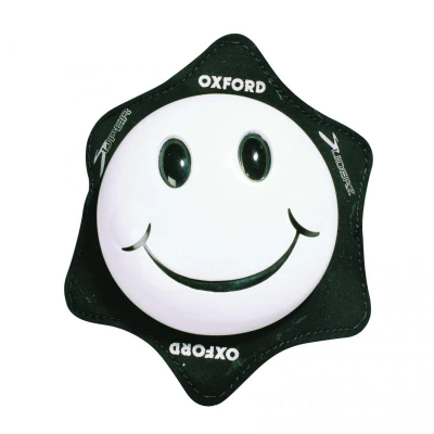 OXFORD Smiler bílé univerzální kolenní slidery