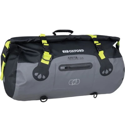 OXFORD Aqua T-50 Roll Bag černo-šedo-fluo žlutý 50 l vodotěsný vak