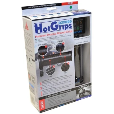 OXFORD Hotgrips Premium Touring černé vyhřívané rukojeti na moto