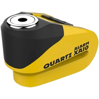 OXFORD Quartz Alarm XA10 žluto-černý zámek kotoučové brzdy