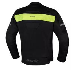 Ozone Bunda na motorku Dart černo-fluo žlutá
