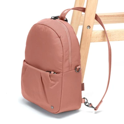Pacsafe CITYSAFE CX CONVERTIBLE BACKPACK econyl rose batoh + sleva 400,- na příslušenství