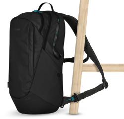 Pacsafe Batoh ECO 25L BACKPACK econyl black + sleva 500,- na příslušenství