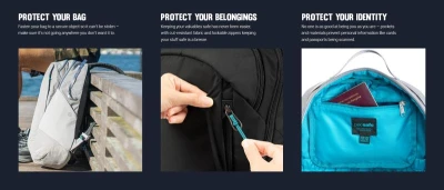 Pacsafe ECO 25L BACKPACK econyl gravity gray batoh + sleva 1000,- na příslušenství