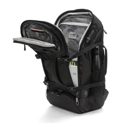 Pacsafe VENTURESAFE EXP35 TRAVEL BACKPACK black batoh + sleva 1500,- na příslušenství