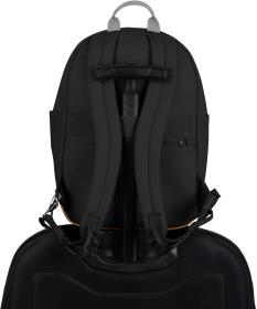 Pacsafe GO 15L BACKPACK jet black batoh + sleva 300,- na příslušenství