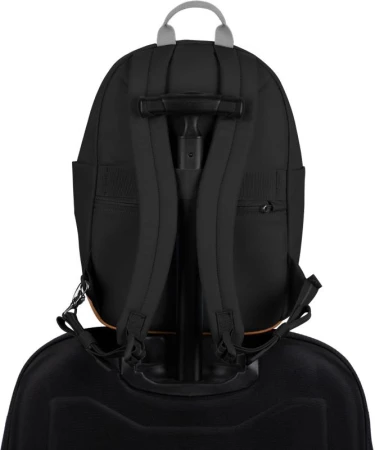 Pacsafe GO 15L BACKPACK jet black batoh + sleva 300,- na příslušenství