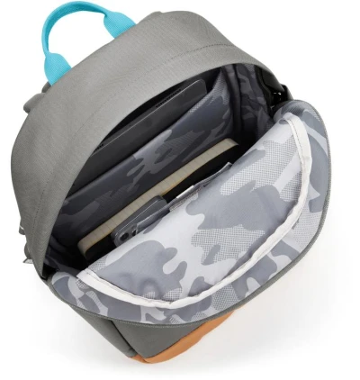 Pacsafe GO 15L BACKPACK stone bezpečnostní batoh + sleva 400,- na příslušenství