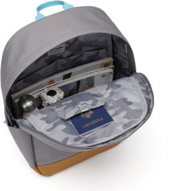 Pacsafe GO 25L BACKPACK stone batoh + sleva 500,- na příslušenství