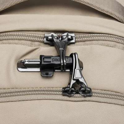 Pacsafe Batoh V 16L ALL-AROUND BACKPACK beige + sleva 400,- na příslušenství