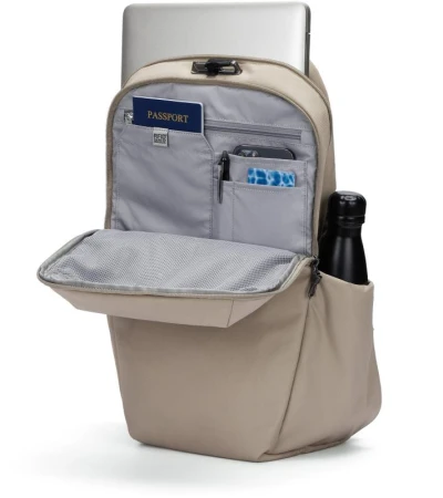 Pacsafe Batoh V 24L ACTIVE BACKPACK beige + sleva 500,- na příslušenství