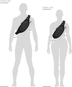 Pacsafe Ledvinka ECO WAIST PACK econyl black