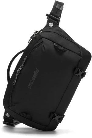 Pacsafe EXP 12 SLING black bezpečnostní ledvinka + sleva 500,- na příslušenství