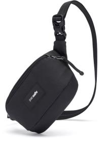 Pacsafe Ledvinka GO MICRO SLING jet black (VÝPRODEJ)