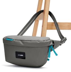 Pacsafe GO SLING PACK stone bezpečnostní ledvinka