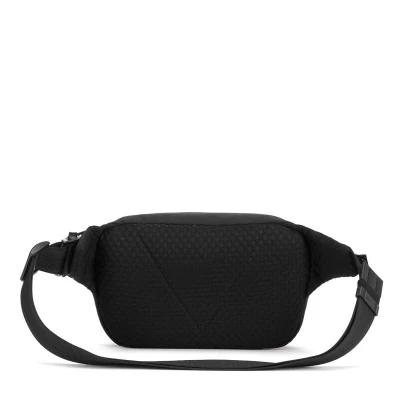 Pacsafe VIBE 100 jet black bezpečnostní ledvinka